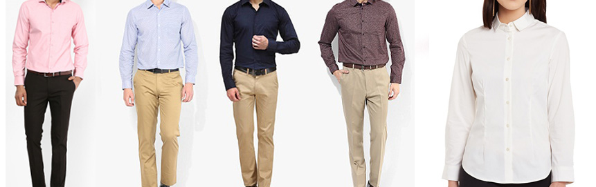 Formal Cloths - front garments is premium uniform supplier in UAE