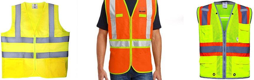 Safety Vests - front garments is premium uniform supplier in UAE