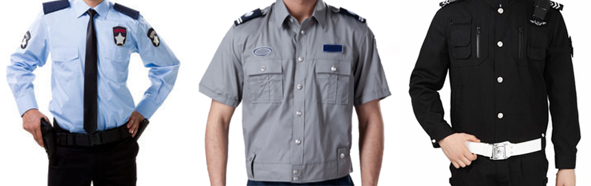 Security Uniform - front garments